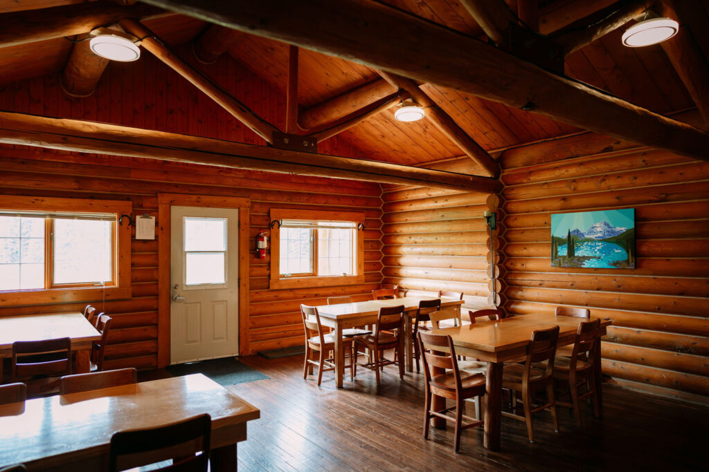 Inside of dining room at Shadow Lake Lodge
